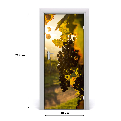 Fototapeta na dveře vinnice