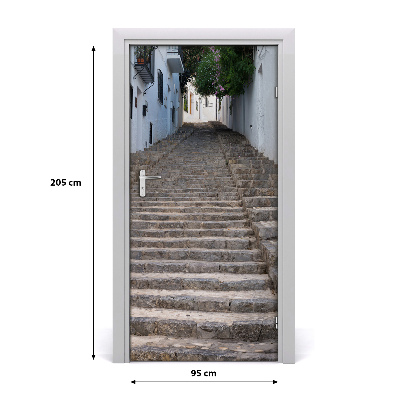Fototapeta samolepící na dveře Kamenné schody