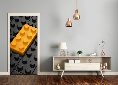 Samolepící fototapeta na dveře Kostky lego