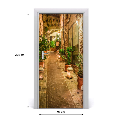 Fototapeta samolepící na dveře Umbrie Itálie