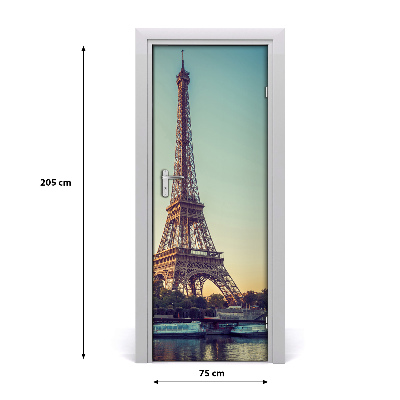 Fototapeta samolepící na dveře Eiffelova věž