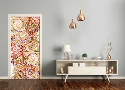 Samolepící fototapeta na dveře Ornamenty