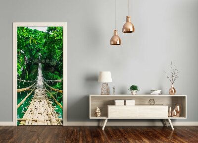 Fototapeta na dveře visací most