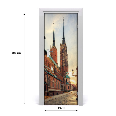 Fototapeta samolepící na dveře Vratislav Polsko
