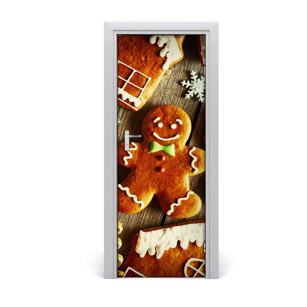 Samolepící fototapeta na dveře Perník