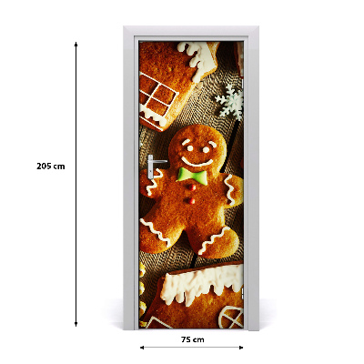Samolepící fototapeta na dveře Perník