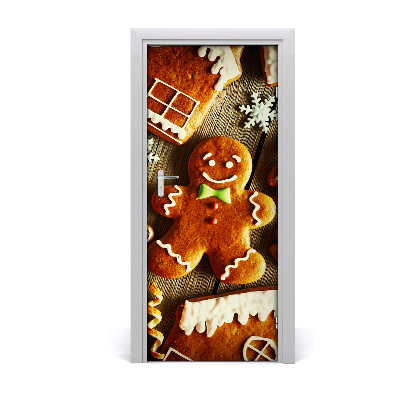 Samolepící fototapeta na dveře Perník