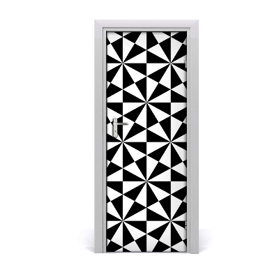 Fototapeta na dveře geometrické pozadí