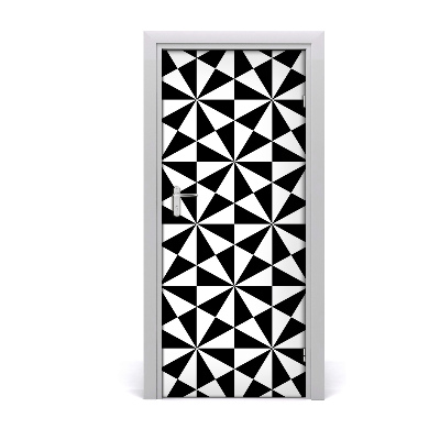 Fototapeta na dveře geometrické pozadí