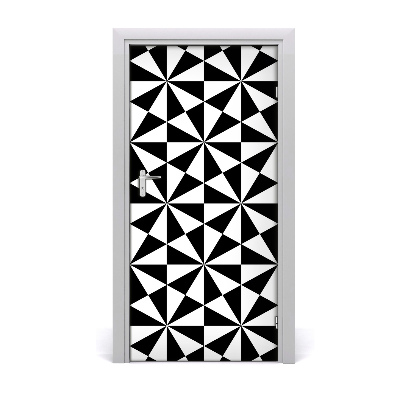 Fototapeta na dveře geometrické pozadí