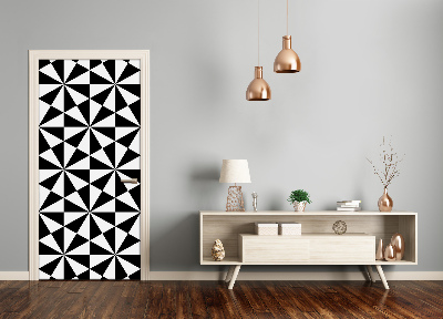 Fototapeta na dveře geometrické pozadí