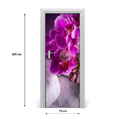Fototapeta samolepící Růžová orchidej