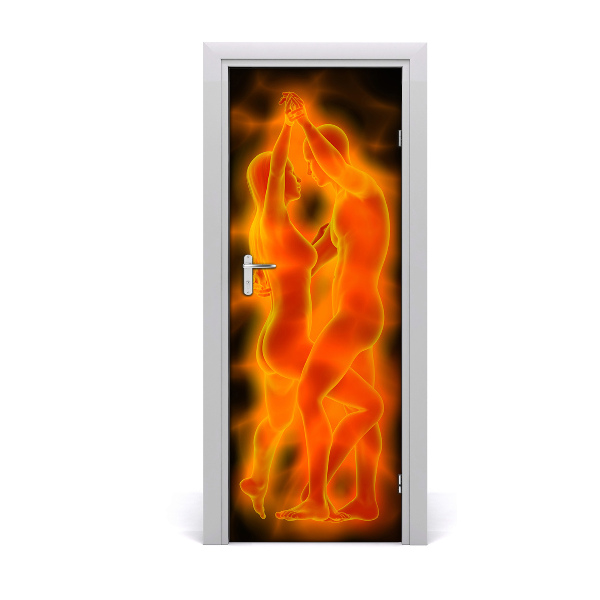 Fototapeta na dveře tančící pár