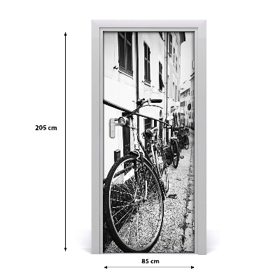 Fototapeta samolepící na dveře Městská kola