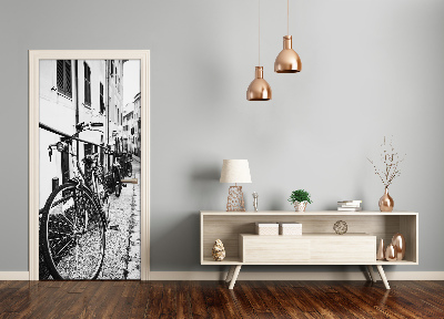 Fototapeta samolepící na dveře Městská kola