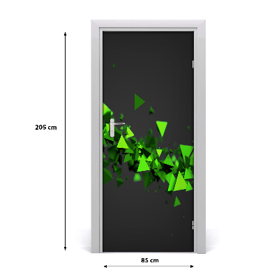 Fototapeta na dveře gemetrická vlna