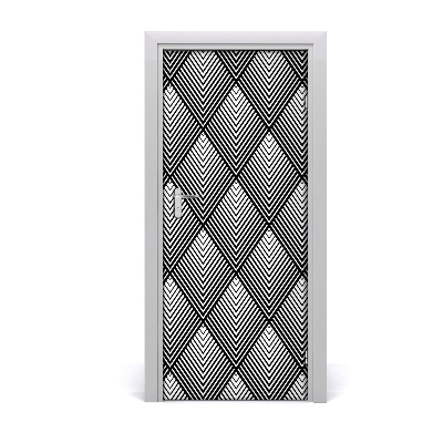 Fototapeta na dveře geometrické pozadí