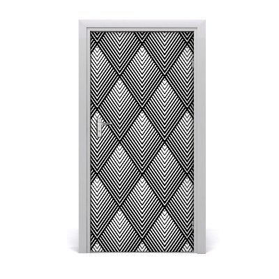 Fototapeta na dveře geometrické pozadí