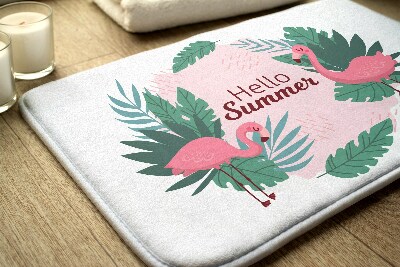 Koupelnová předložka Flaminga ptáci