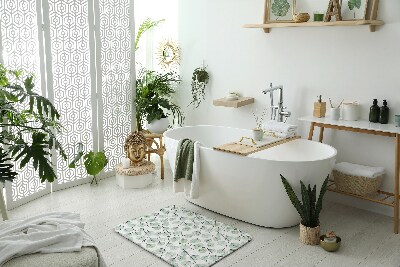 Koupelnová předložka Listy eukalyptus