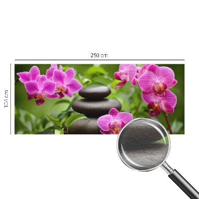 Vliesová fototapeta do obýváků Orchidejové kameny