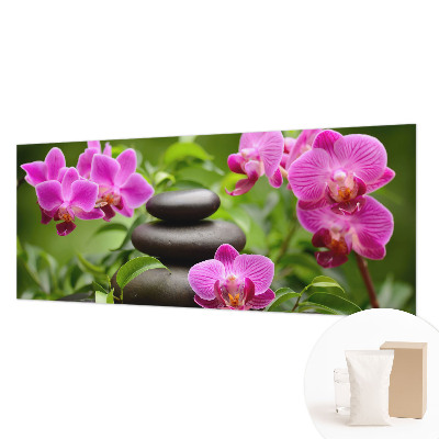 Vliesová fototapeta do obýváků Orchidejové kameny