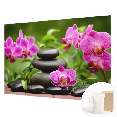 Vliesová fototapeta do obýváků Orchidejové kameny