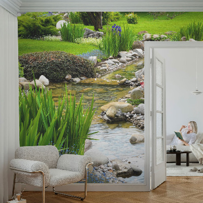 Vliesová fototapeta pro děti Idylická zahrada