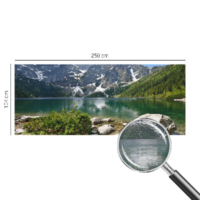 Fotografická tapeta vliesová Horské jezero