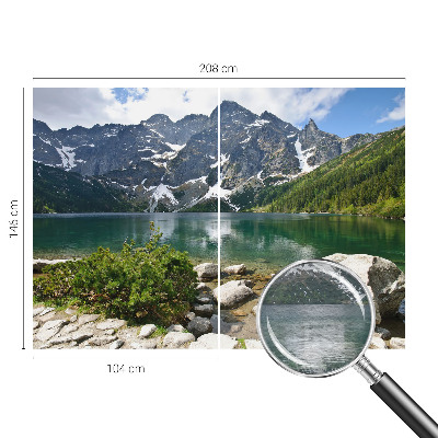 Fotografická tapeta vliesová Horské jezero