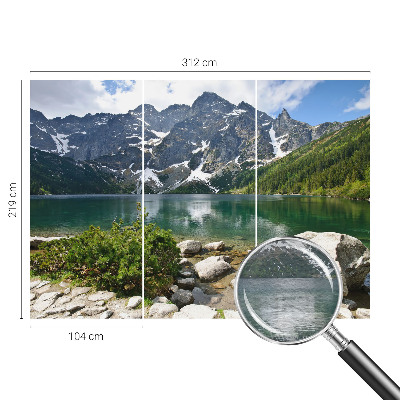 Fotografická tapeta vliesová Horské jezero