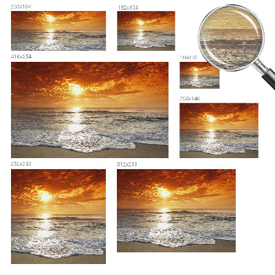 Fototapeta s potiskem na vliesu Oceánské vlny