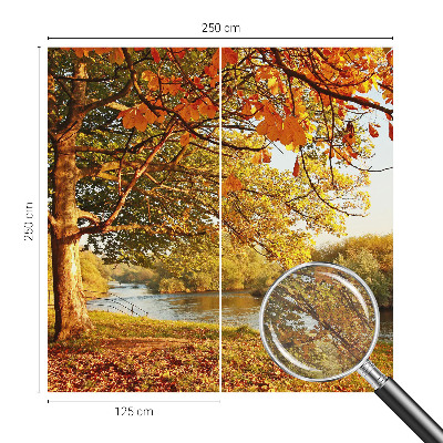 Moderní fototapeta na míru Pobřežní podzim