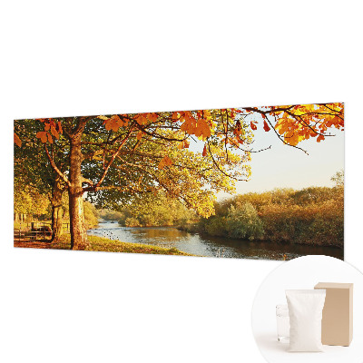 Moderní fototapeta na míru Pobřežní podzim