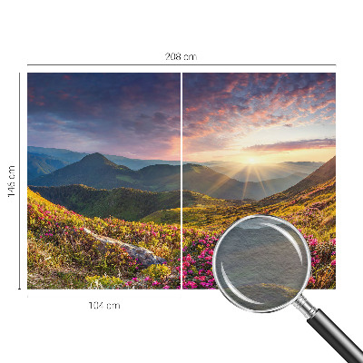 Fototapeta na stěnu Horské panorama