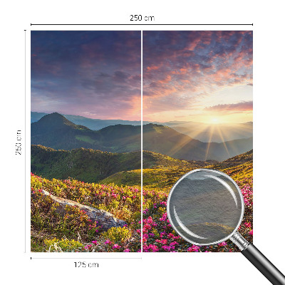 Fototapeta na stěnu Horské panorama