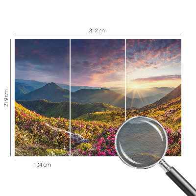 Fototapeta na stěnu Horské panorama