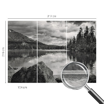 Vliesová fototapeta do ložnice Horské panorama