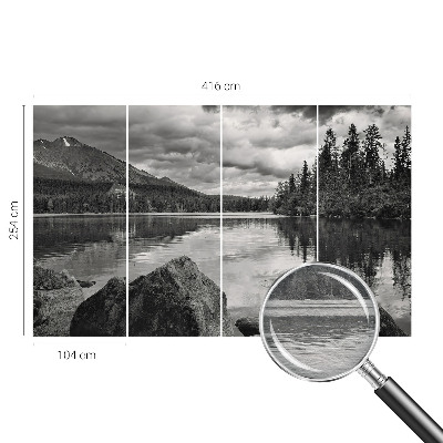 Vliesová fototapeta do ložnice Horské panorama