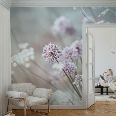 Fototapeta na míru do ložnice Luční květiny