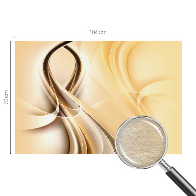 Fototapeta s potiskem na vliesu s motivem vlnitých čar