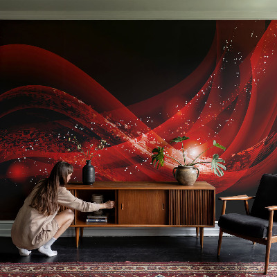 Fotografická tapeta na vliesu Červený vír