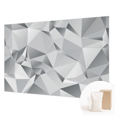 Fototapeta na míru do ložnice s abstraktním geometrickým motivem