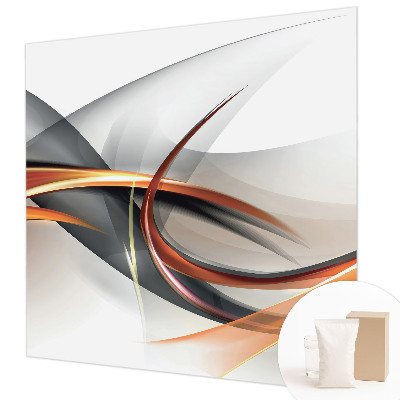 3D fototapeta s abstraktním dynamickým motivem