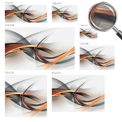 3D fototapeta s abstraktním dynamickým motivem