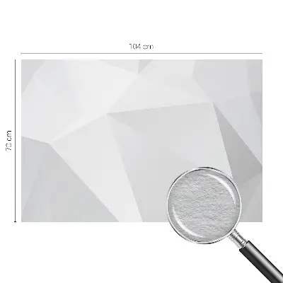 Vliesová fototapeta s potiskem Šedé trojúhelníky
