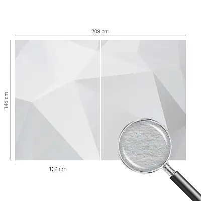 Vliesová fototapeta s potiskem Šedé trojúhelníky