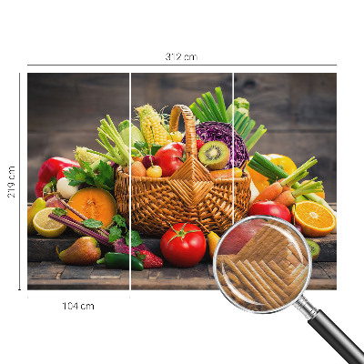 Vliesová fototapeta do ložnice Ovocná bohatost