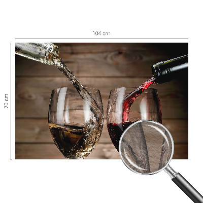 Vliesová fototapeta pro děti Sklenice vína