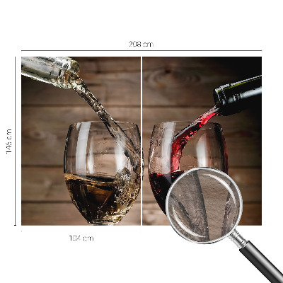 Vliesová fototapeta pro děti Sklenice vína